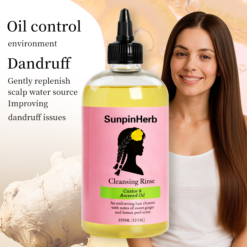 Sweet Ginger Anti-Dandruff Oil Control Cleansing Rinse Moisturizing Hair Shampoo for Braids Locs Curly Hair OEM ODM Wholesale