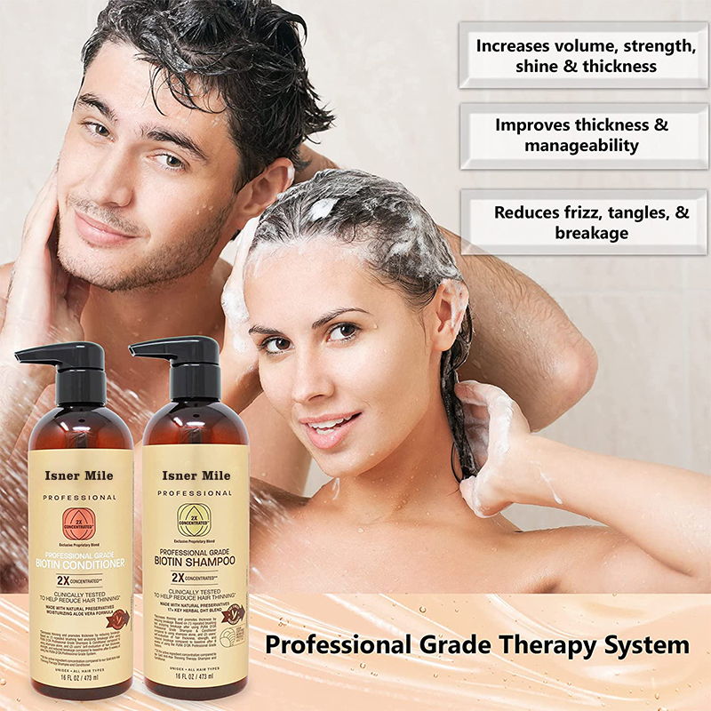 Private Label Hair Care Anti-aching Anti-hair Loss Growth Moisture Rich Advanced Therapy Shampoo and Conditioner