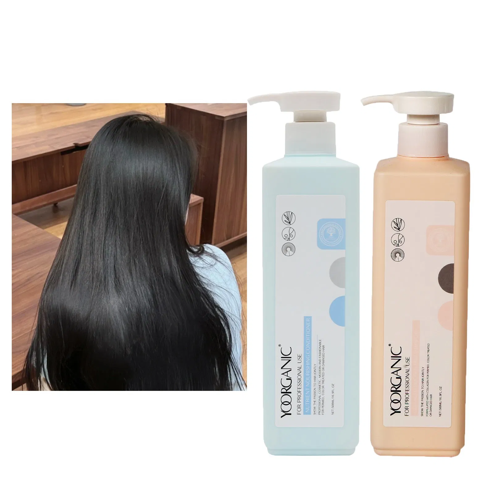 Top Hair Shampoo and Conditioner for Damage Hair Dye and Perm Hair Repair Hair Shampoo Smooth Maske Conditioner