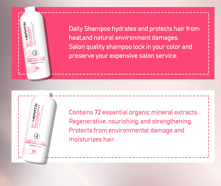 Professional 1000ml Hair Care Treatment Organic Keratin Hair Purifying Shampoo Wholesale Hair Shampoo For Salon