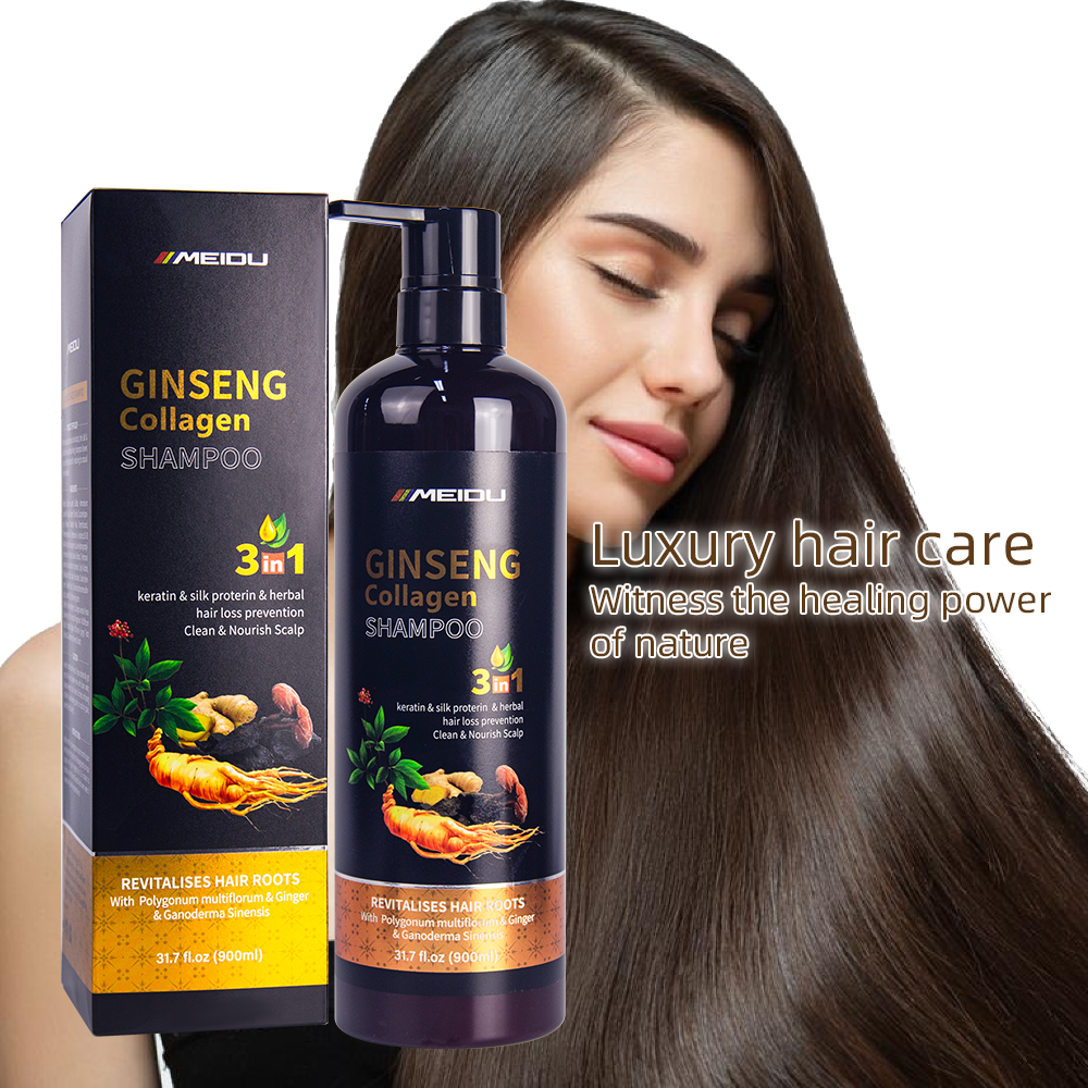 Hair Care Products Ginseng Shampoo and Conditioner Moisturizing Anti-Dandruff Organic Coconut Shampoo