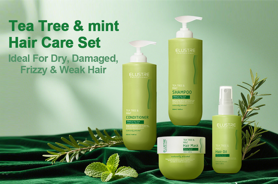 Mint & Tea Tree Anti-Dandruff Nourishing Shampoo