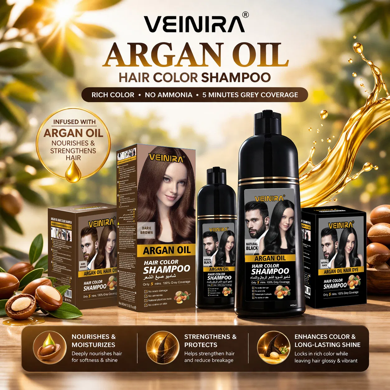 Veinira Dye Shampoo Details