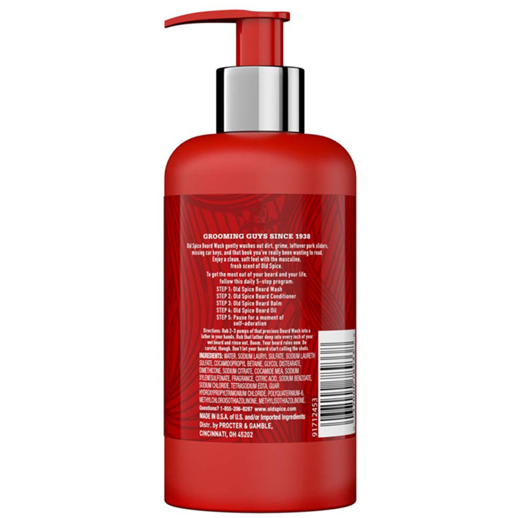 Advanced Custom Gently Moisturizing Beard Wash Shampoo for Men