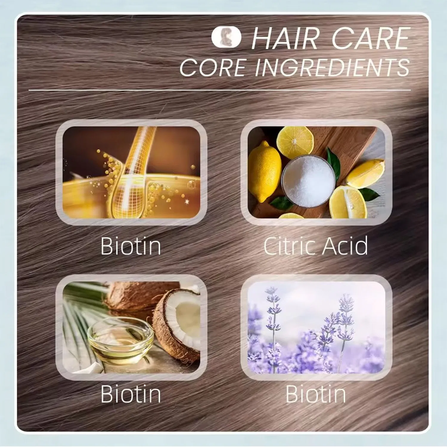 Private Label Citric Acid Color Protection Hair Shampoo
