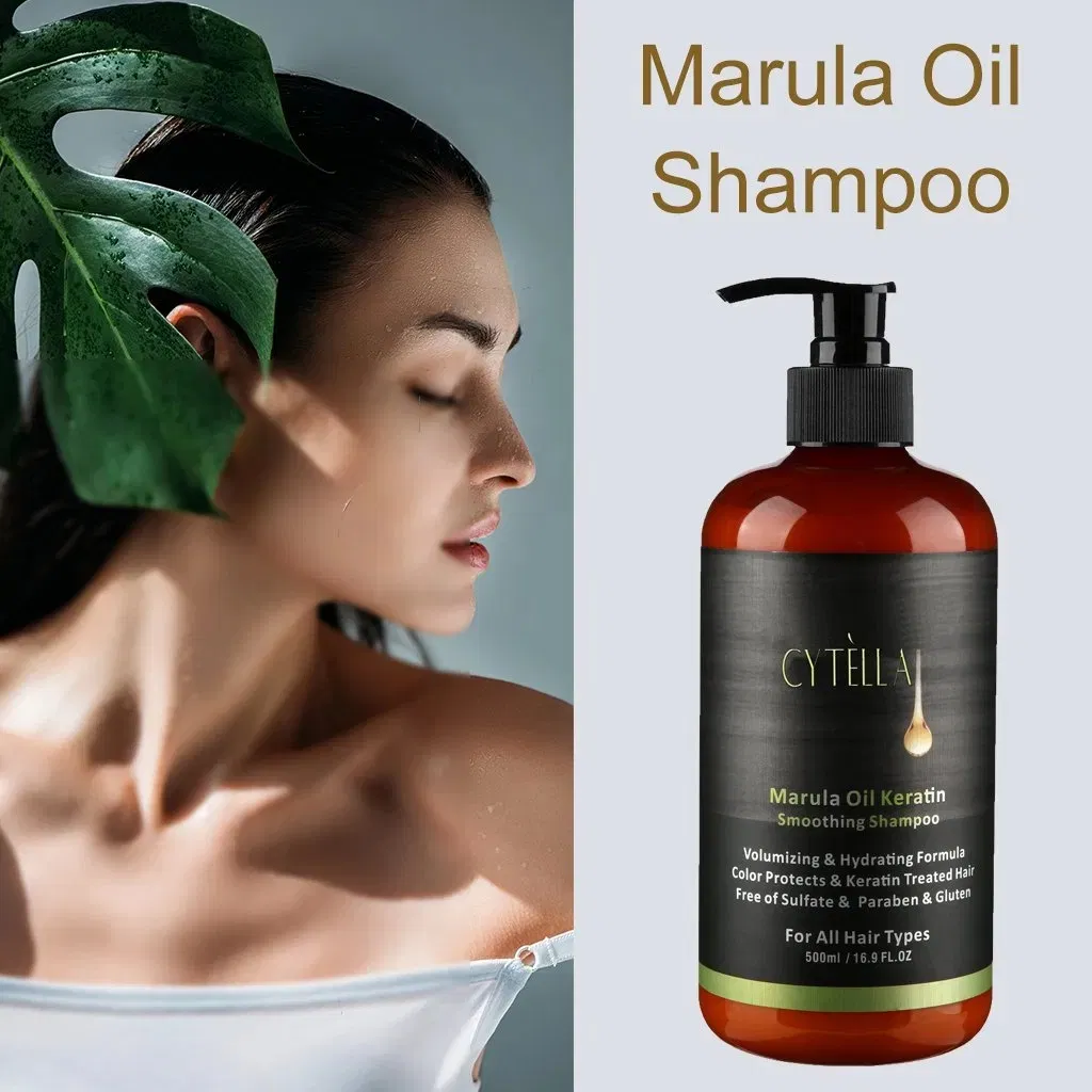 Volumizing Hydrating Formula Color Protects &amp; Keratin Marula Oil Shampoo