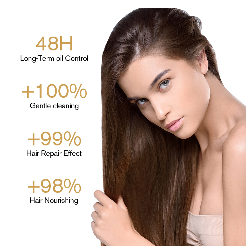 Leaderhair Deep Repair Sulfate Free Shampoo Damaged Hair with Nourishing Care