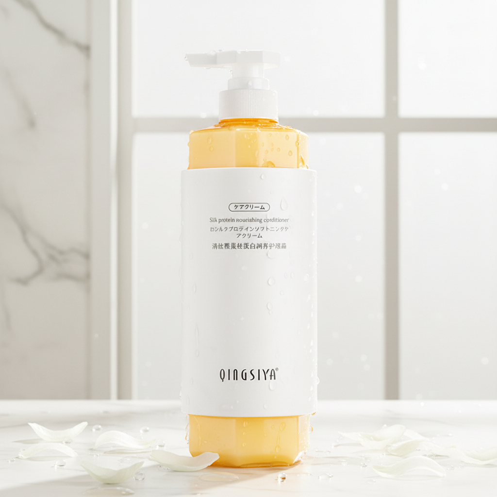 Custom Logo Natural Organic Amino Acid Deep Repairing Hair Moisturizing and Fluffy Hair Shampoo and Conditioner Set