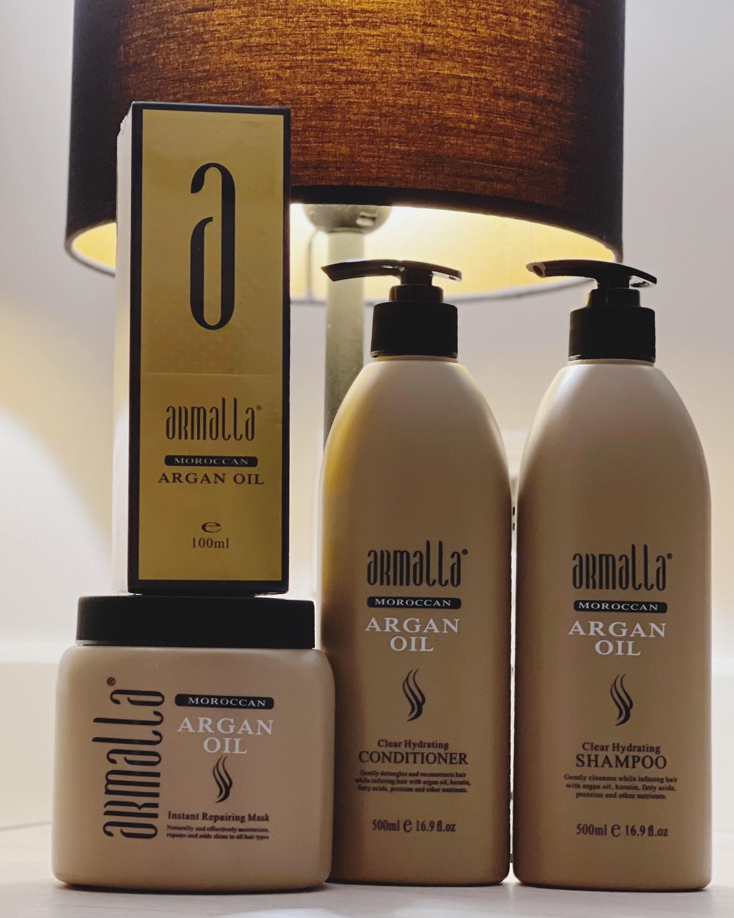 300ml Wholesale Private Label Afro Hair Care Product Organic Argan Oil Hair Shampoo for Dry Damaged Hair