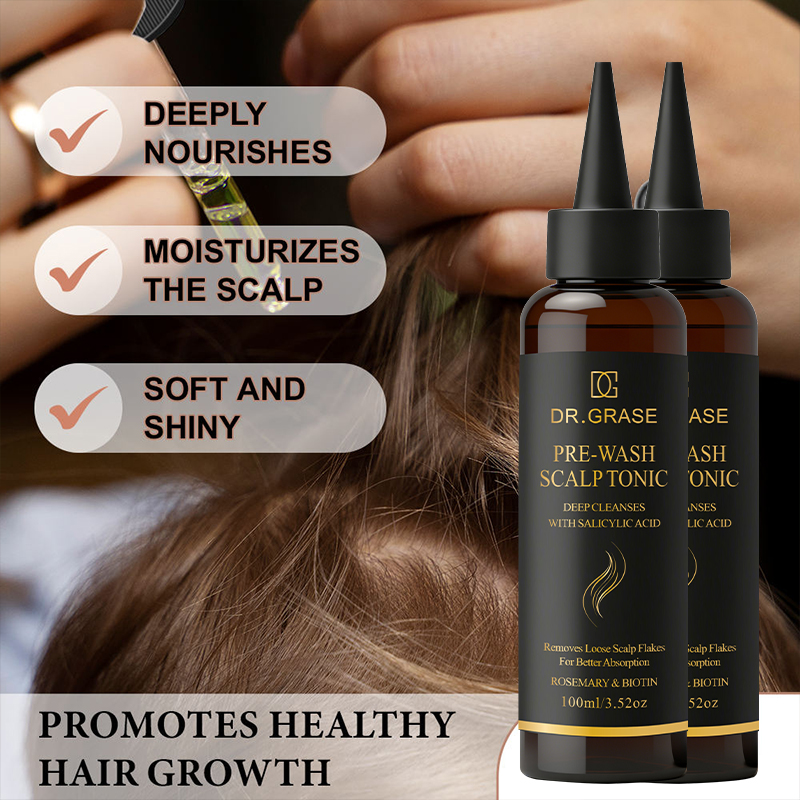 Private Label Sulfate Free Natural Organic Herbal Moisturizing Anti Hair Loss 100ml Pre Wash Shampoo