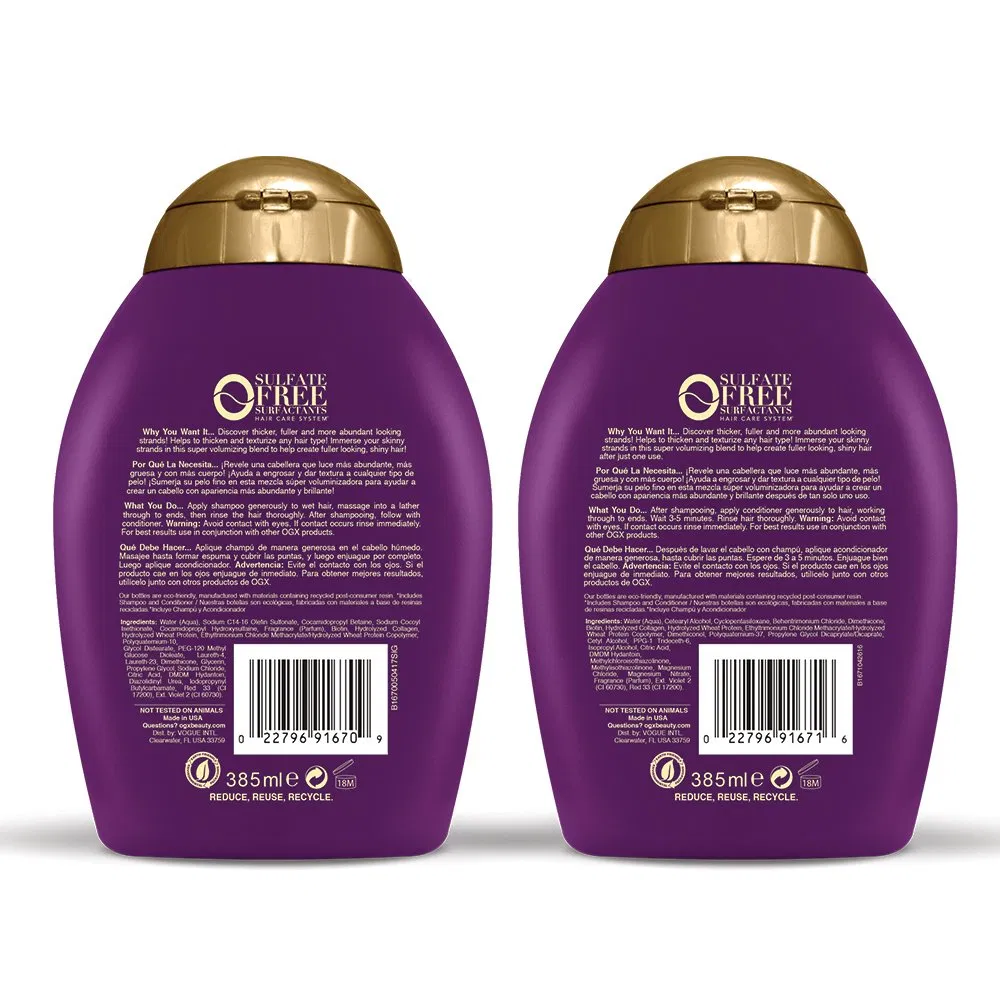 Cheap Biotin Collagen Moisturizing Anti Dandruff Sulphate Free Shampoo
