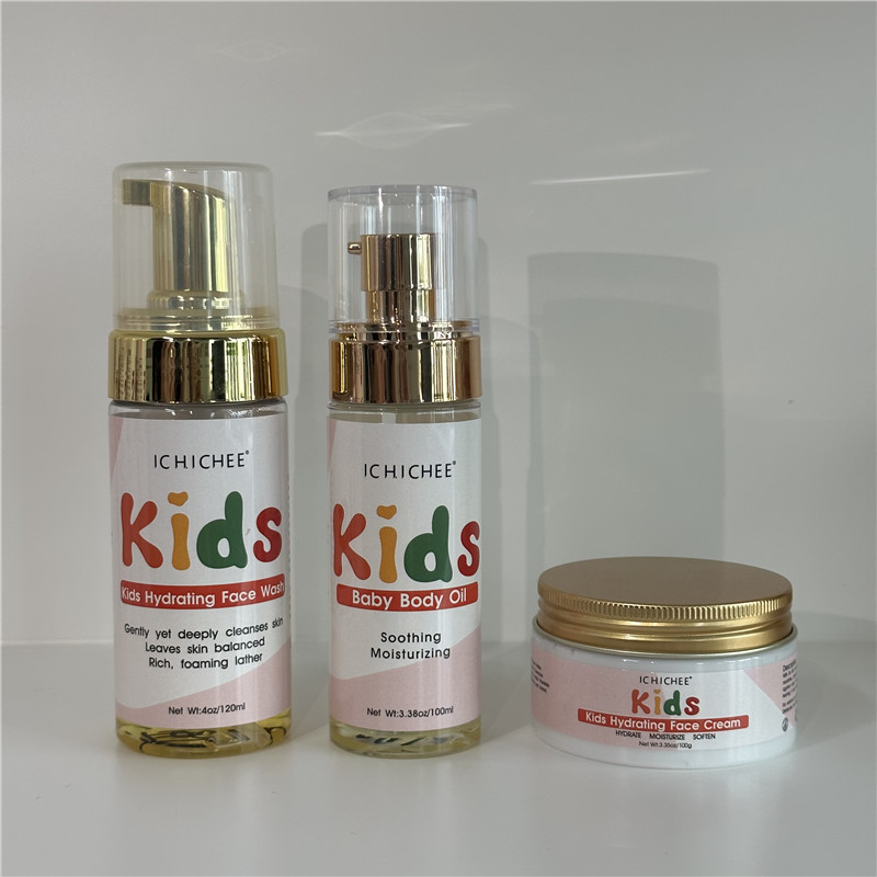 Organic Sulfate-Free Hair Shampoo Set Kids Curly Hair Care Product Refreshing Nourishing Smoothing Customized Label Low Price factory price