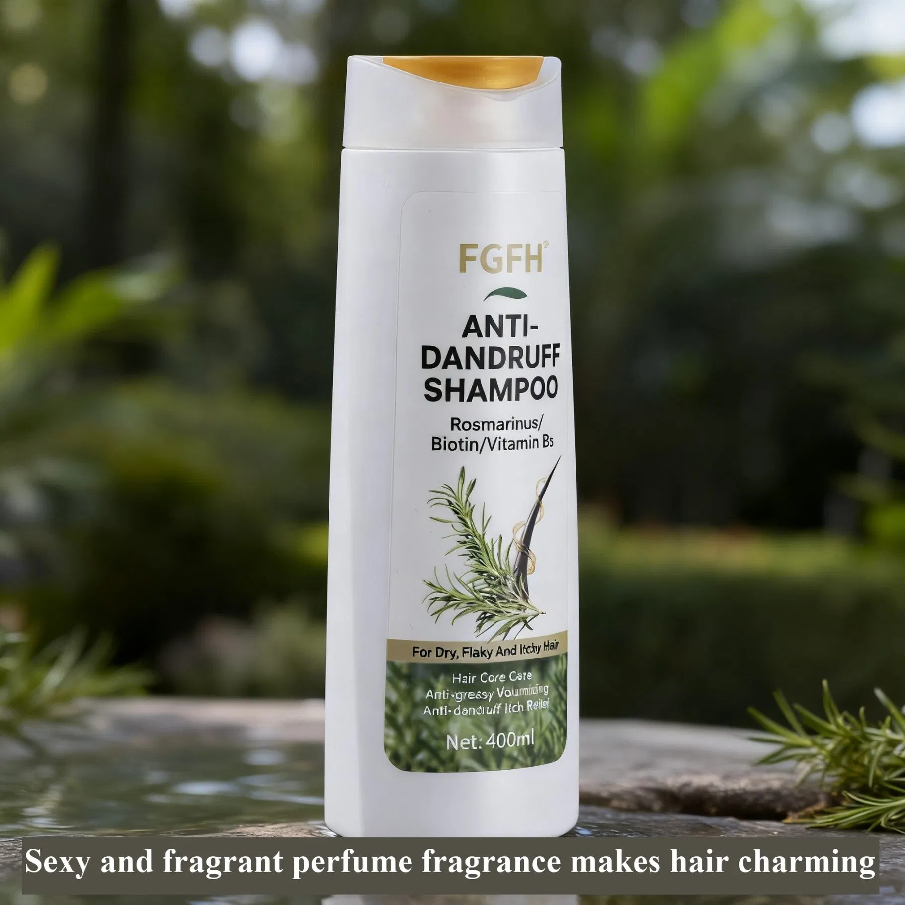 High Efficiency Anti-Dandruff Biotin Vitamin B5 Dry Hair Shampoo