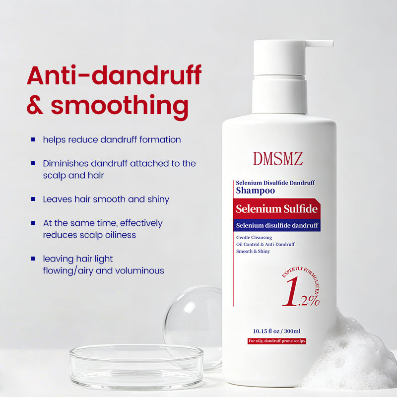 Deep Cleansing Scalp Nourishing Hair Roots Anti-Dandruff &amp; Oil Control Selenium Sulfide Shampoo