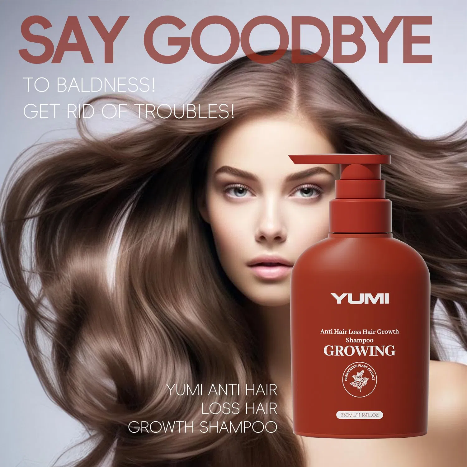Youthful Private Label Ginger Anti Hair Loss Hair Growth Shampoo