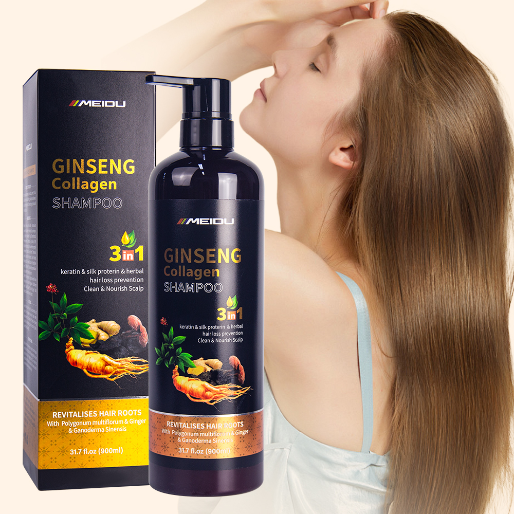 Hair Care Products Ginseng Shampoo and Conditioner Moisturizing Anti-Dandruff Organic Coconut Shampoo
