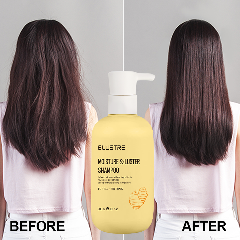 Private Label Organic Manuka Honey Moisturizing &amp; Nourishing Shampoo for Dry Damaged Frizzy Oily Hair