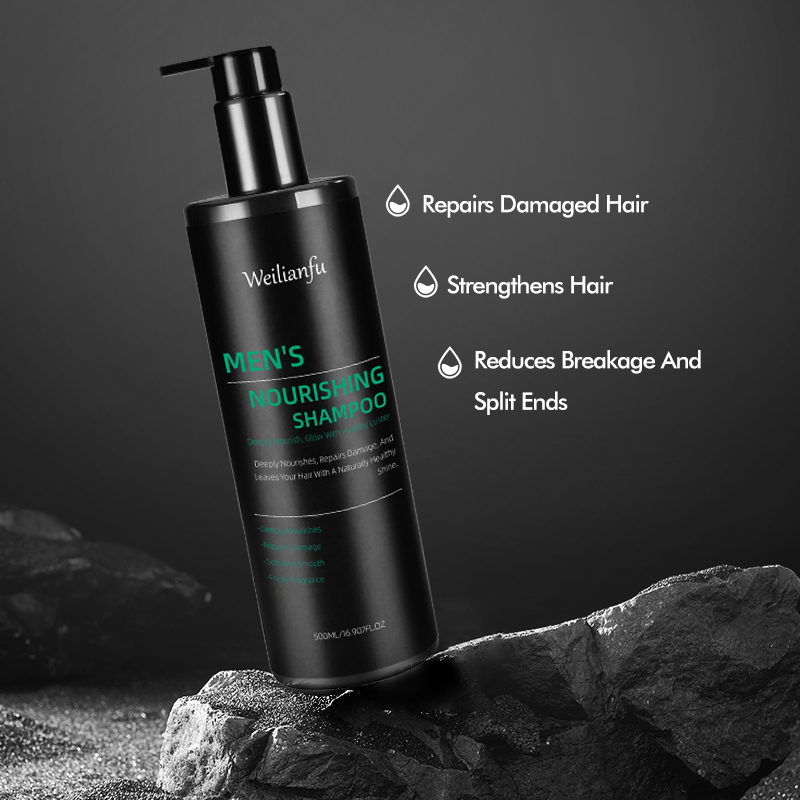 Private Label Men Nourishing Hair Shampoo and Conditioner Volumizing Lightweight and Shine-Enhancing Formula for Healthy Hair Care