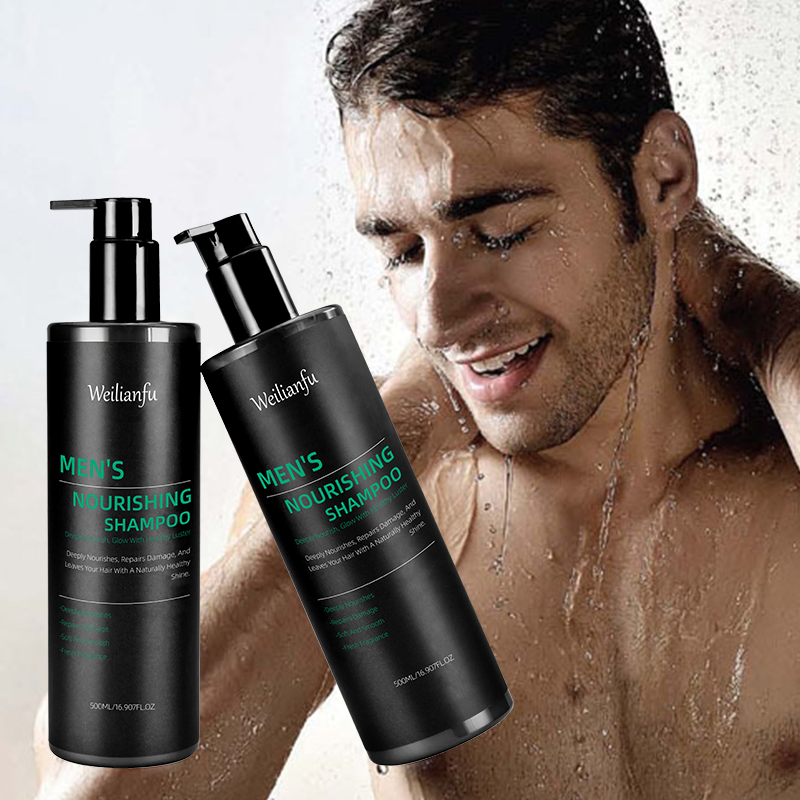 Private Label Men Nourishing Hair Shampoo and Conditioner Volumizing Lightweight and Shine-Enhancing Formula for Healthy Hair Care