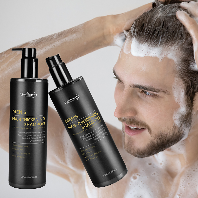 Men Thickening Hair Shampoo and Conditioner Volumizing Anti-Hair Loss and Lightweight Formula for Effortless Style Hair Care