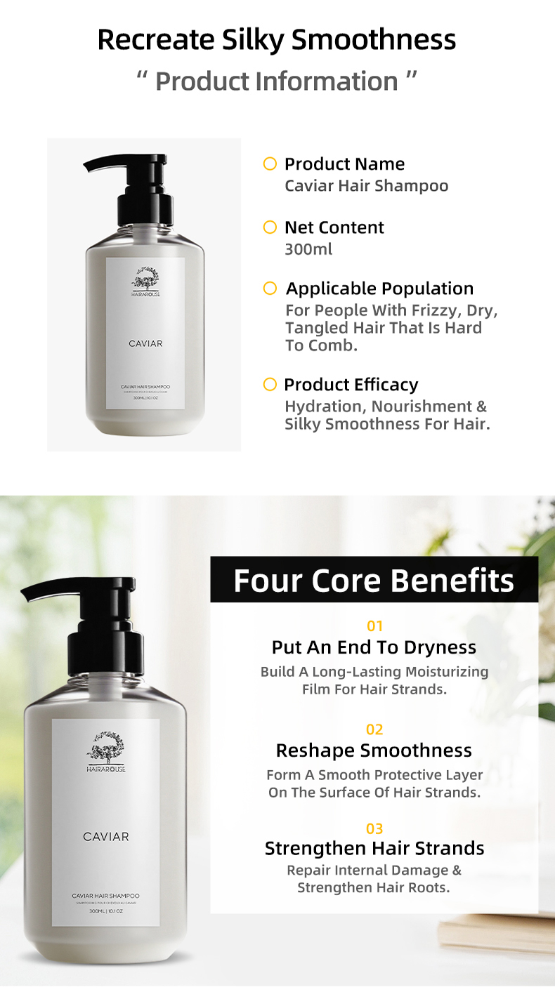 Caviar Shampoo Bottle