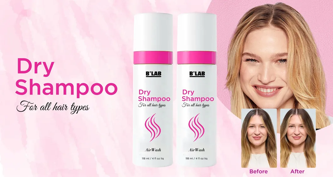Custom Non-Aerosol Instant Fresh Volumizing Hair Dry Shampoo No Rinse Hair Products
