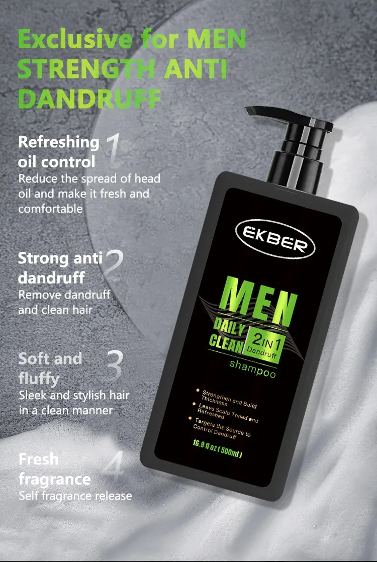 Man's 2in1 Anti-Dandruff Shampoo Detail 3