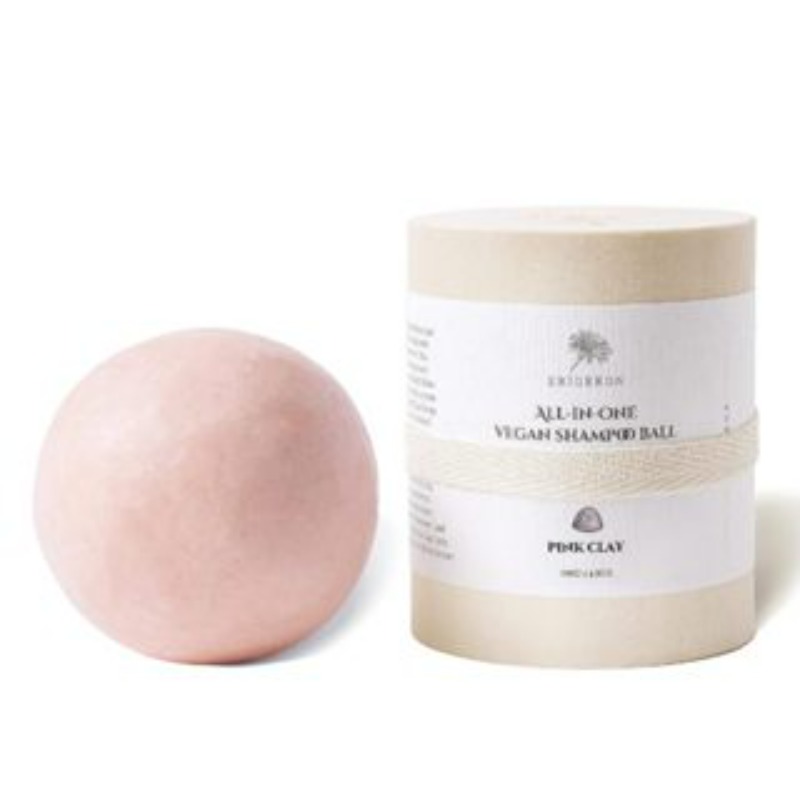 Oil Scalp Pink Clay All In One Shampoo Bar Anti Dandruff Moisture Balance Gentle Formula Deep Cleanse Detox Scalp Sensitive