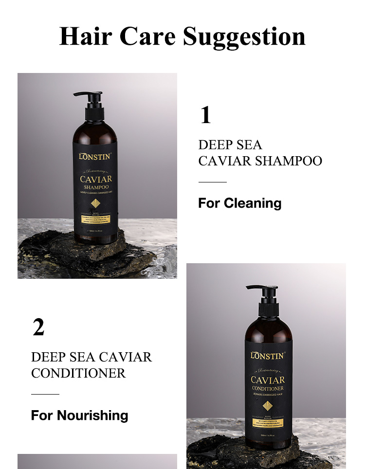 Caviar shampoo design 1