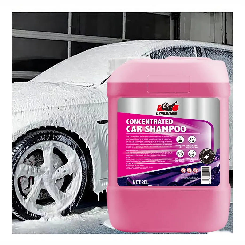 Lamboss Private Label Car Wash Shampoo and Wax in One
