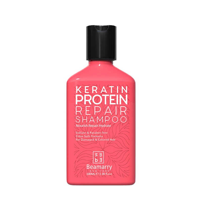Travel Size 100ML Blonde Professional Keratin Protein Herbal Curl Hair Shampoo Repair for Men Women