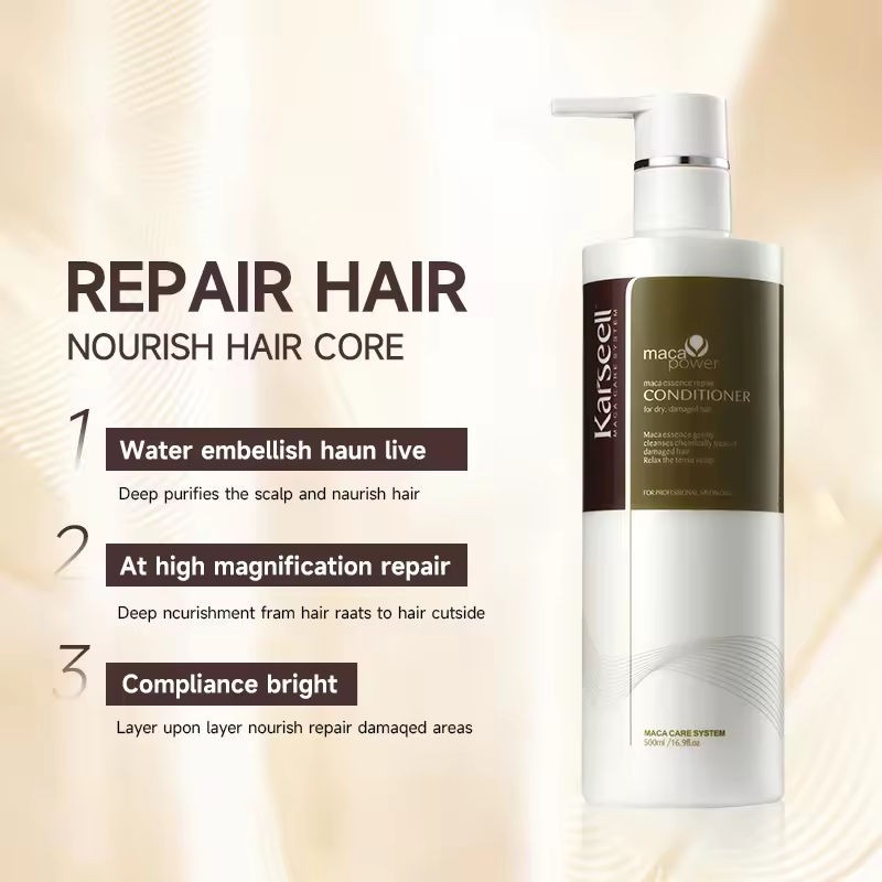 Karseell Hair Shampoo Luxury Hair Care Set Products Organic Protein Sulfate Free Argan Oil Keratin Mask and Conditioner