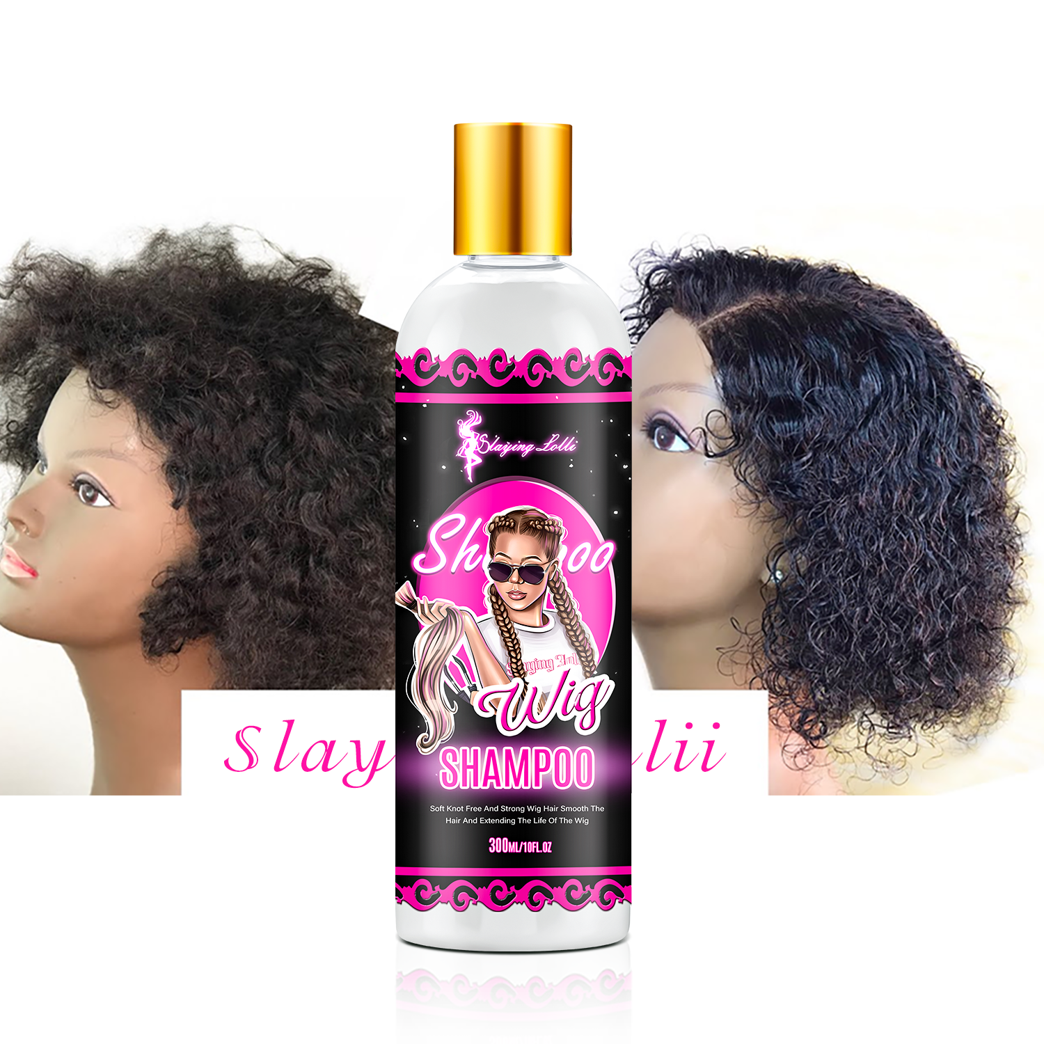 Private Label &amp; OEM/ODM Natural Organic Castor Oil Strengthening Repair Wig Hair Shampoo