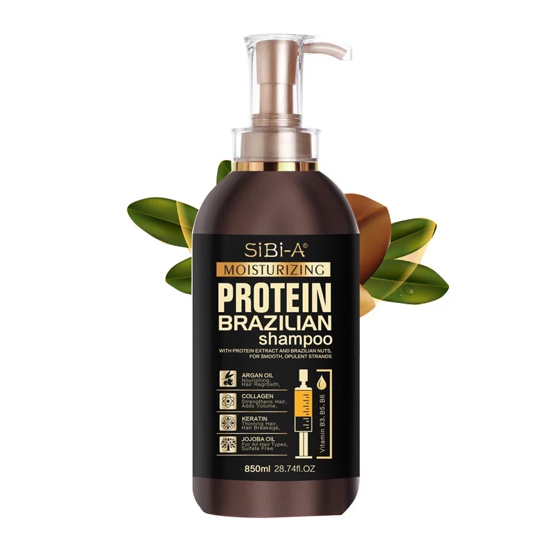 Manufacturer Directly Provide Wholesale Organic Sulfate Free Anti Hair Loss Hair Growth Keratin Shampoo