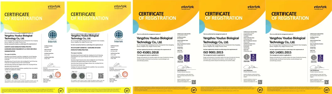 Quality Certifications