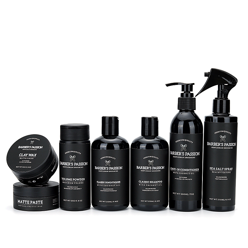 Barber Salon Clear Hair Shampoo Men's Hair Care Product for Men With Sulphate Free