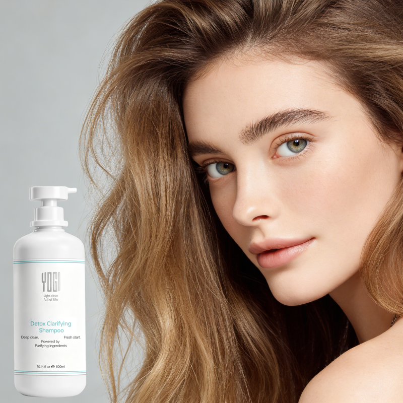 Custom Logo Herbal Detox Moisturizing &amp; Smoothing Scalp Care Nourishing Cream Shampoo for Oily Hair