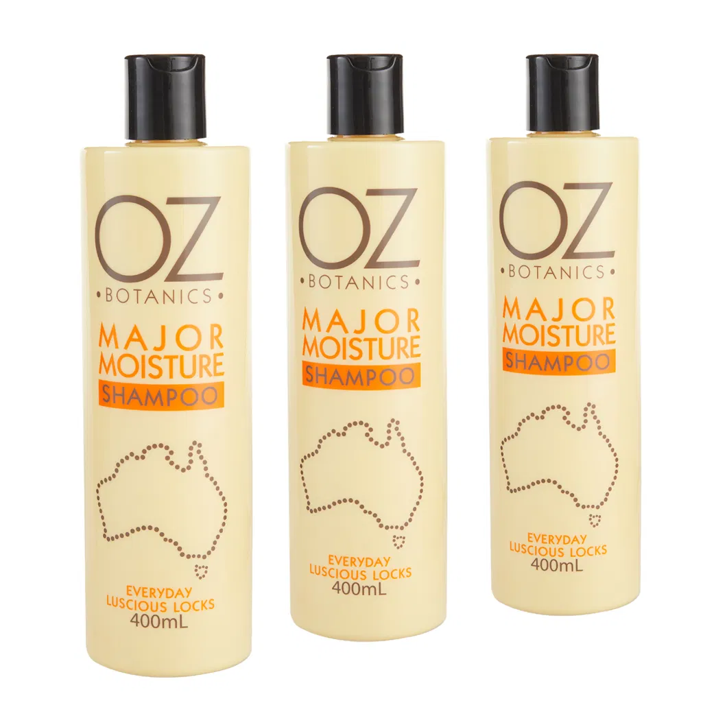 400ml Premium Private Label Hair Shampoo Major Moisture Hair Deep Strong Cleansing Shampoo
