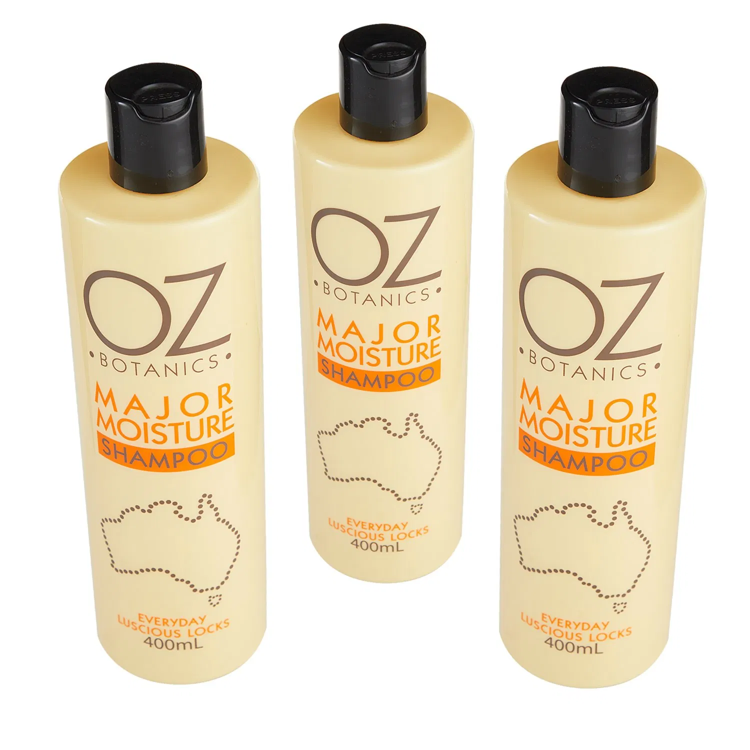 400ml Premium Private Label Hair Shampoo Major Moisture Hair Deep Strong Cleansing Shampoo