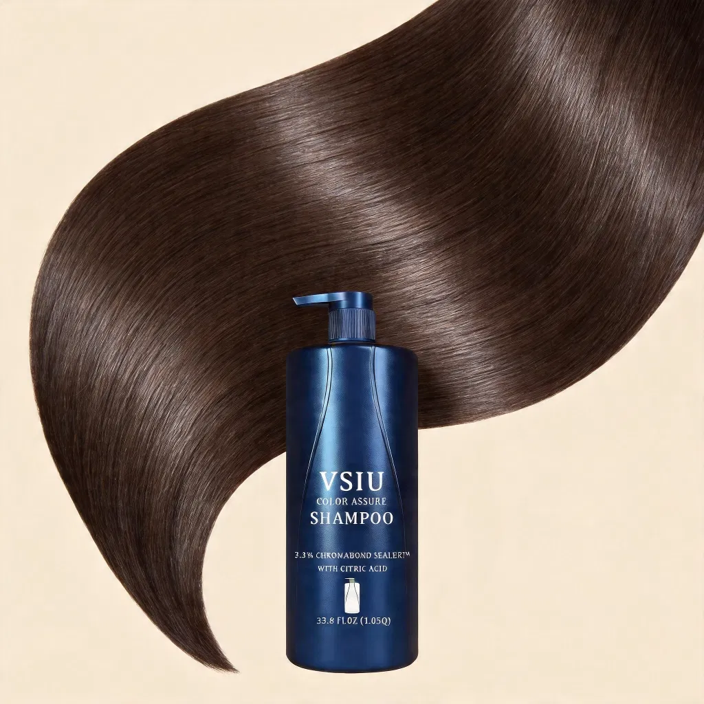 Professional Salon Grade Color Protect &amp; Repair Shampoo for Color Treated &amp; Damaged Black Hair, Personal Care Hair Products