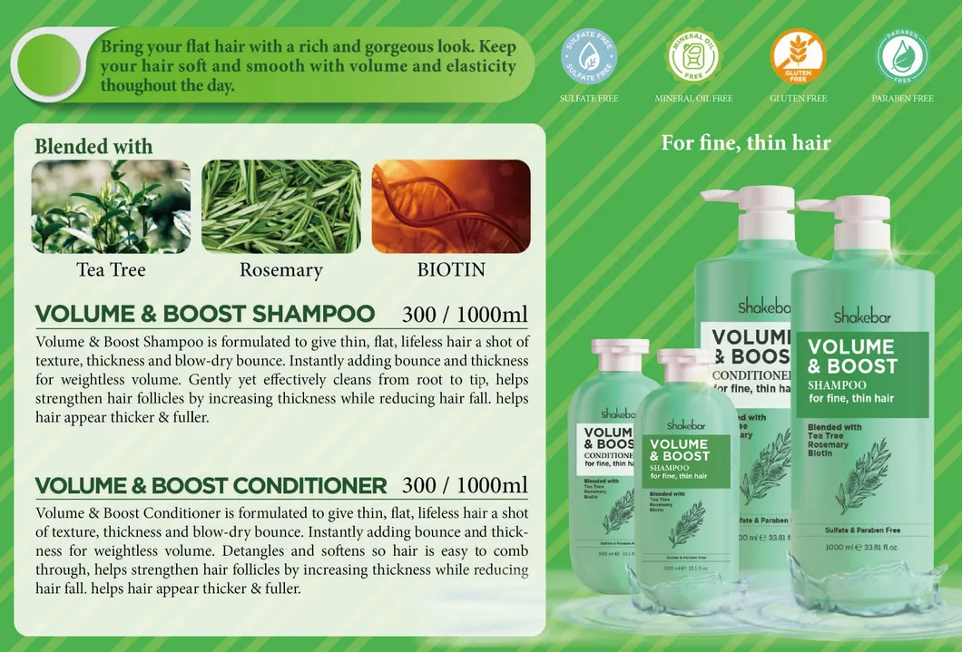 Shakebar Private Label Manuka Honey Smooth Vitamin Hair Care Products Shampoo Conditioner