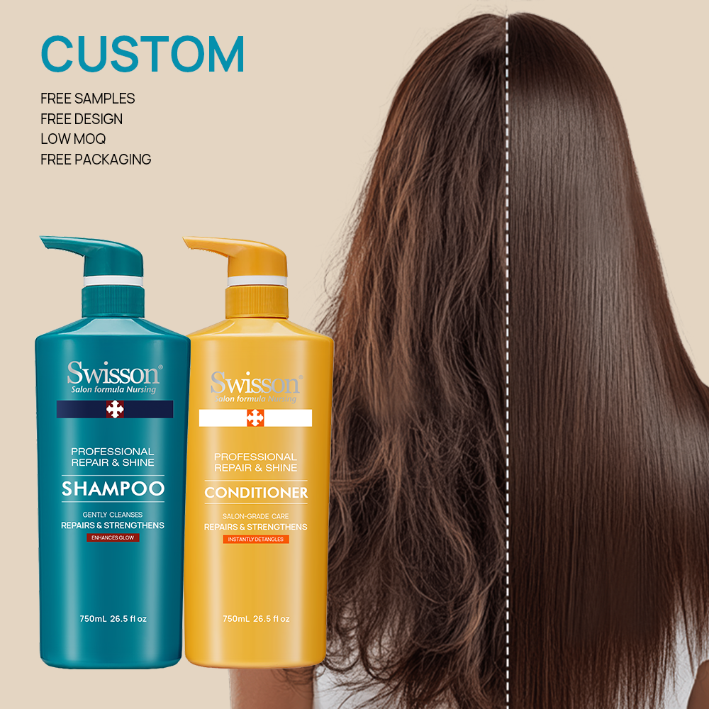 High Quality Keratin Repair Shampoo for Damaged Hair Private Label Restores Strength Shine Shampoo GMPC Quality Certification