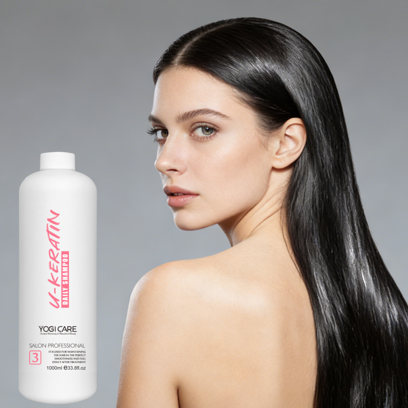 Private Label Daily Care Keratin Shampoo Moisturizing Hair Shampoo OEM Wholesaler