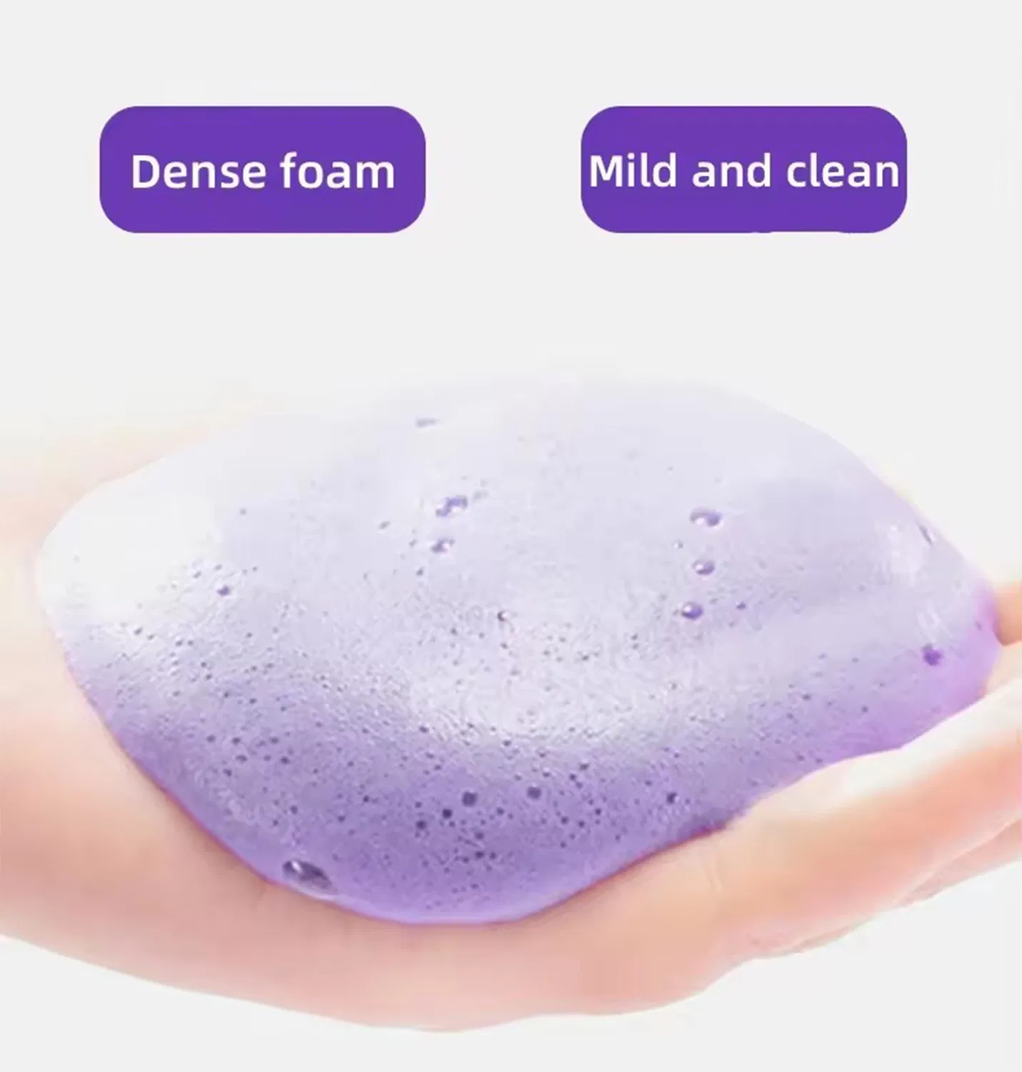 300ml Professional Silicone Free Sulfate Free Color-Protection No Yellow Color Purple Shampoo