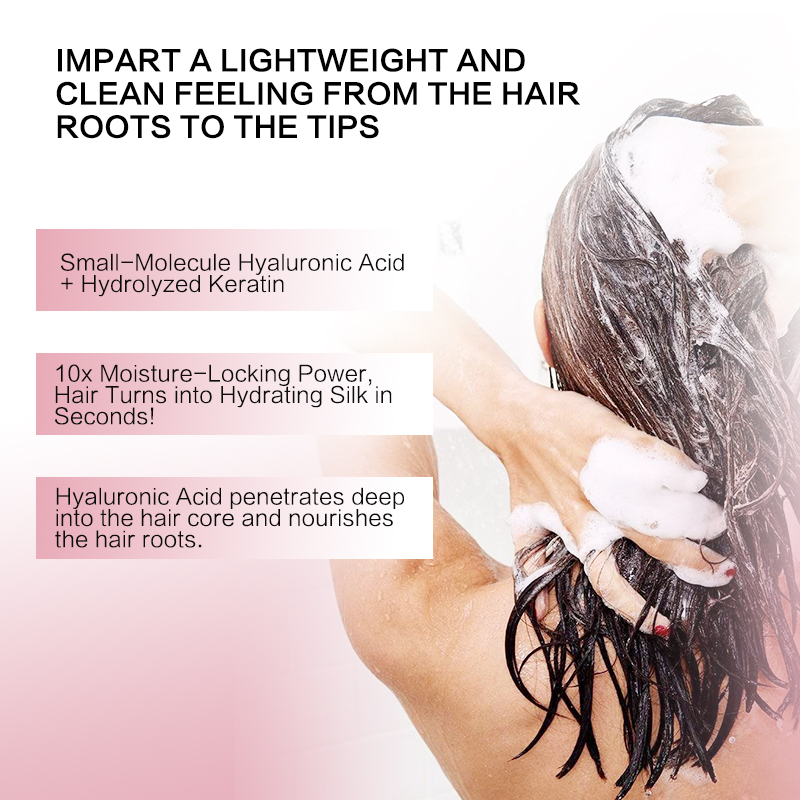 Private Label Bestselling Organic Amino Acid Moisturizing and Anti Dandruff Deep Cleansing Removing Shampoo