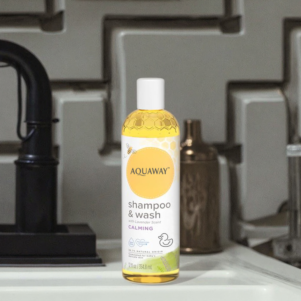 Wholesale in Stock 354.8ml Organic 2-in-1 Shampoo and Body Wash for Kids Baby Body Moisturizing Tear-Free Formula Shower Gel