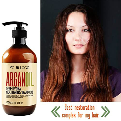 Sulfate-Free Argan Oil Shampoo for Color-Treated and Damaged Hair