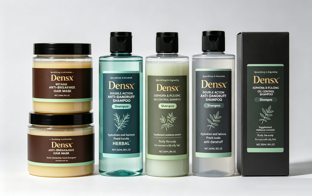 Dual-action Anti-dandruff Shampoo Private Label Anti-Dandruff Improves Scalp Refreshment Keeps the Scalp Hydrated and Balanced