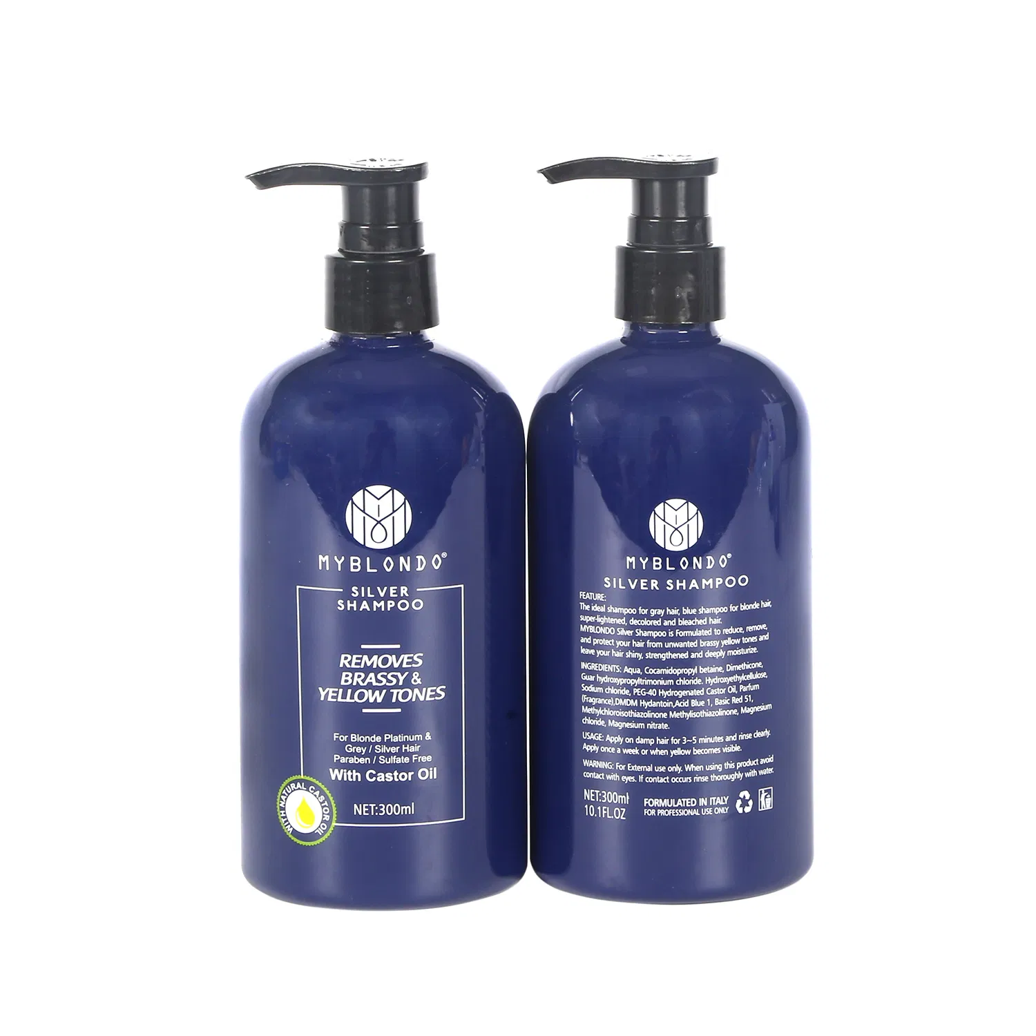 Say Good Bye to Yellow No Yellow Shampoo Silver Blonde Hair Color Protection Purple Shampoo