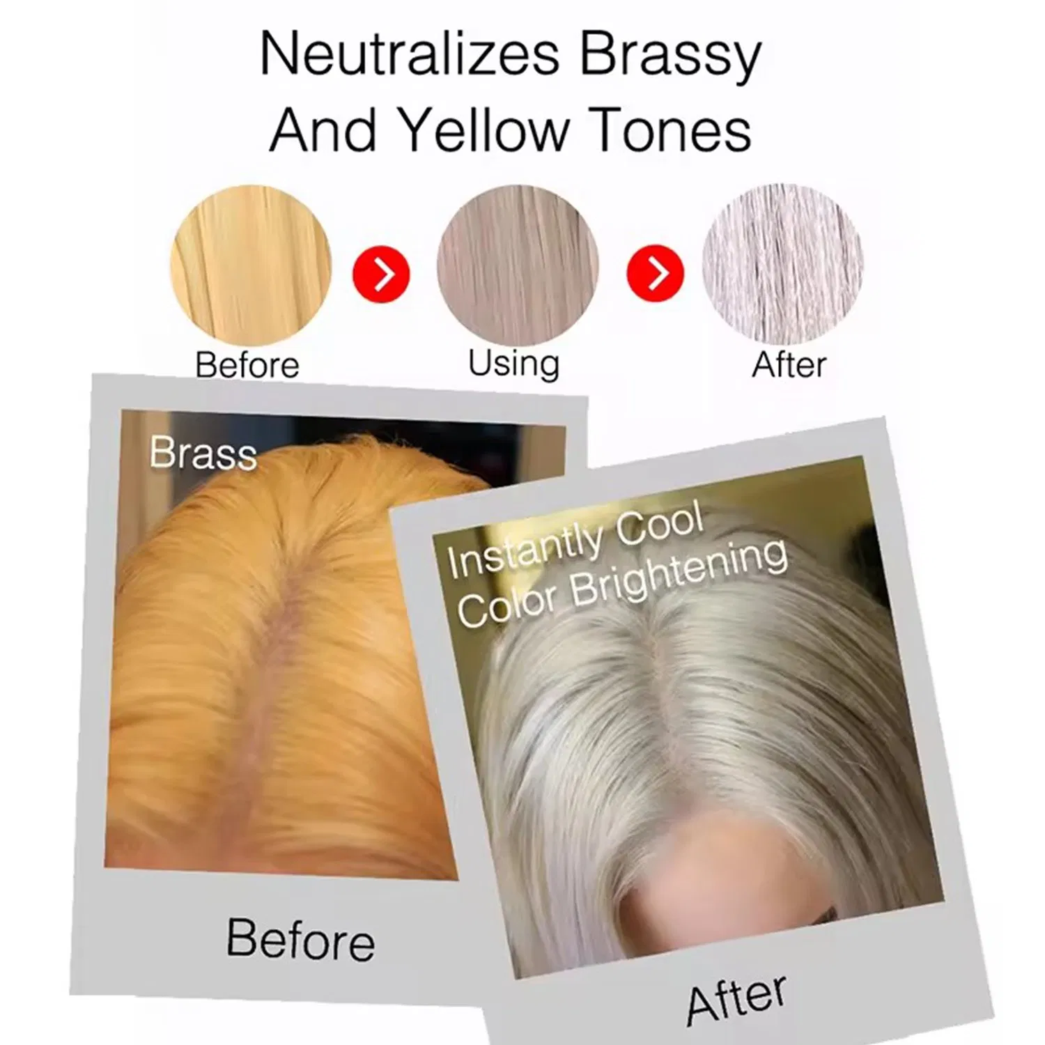 250ml Color-Protection No Yellow Hair Toner Purple Shampoo